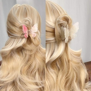 Nuova Molletta per Capelli a Farfalla Colorata, Accessorio per Capelli di Alta Qualità, Molletta a Doppio Strato con Cambio Colore, Stile Dolce - Product Image 2