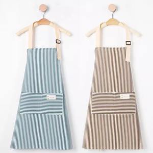 Tabliers en denim blanc pour homme et femme, pour la cuisine, la cuisine, le jardinage, en vente - Product Image 3