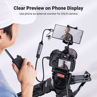 Tarjeta Capturadora de Video UGREEN HD-MI 1080P 60Hz, Adaptador HD-MI a USB Tipo C para PC, Cámara, Transmisión en Vivo y Grabación