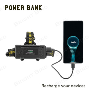 Ngân hàng điện đèn pha 700 lumen sạc zoom đèn pha không thấm nước LED Head Torch cho săn bắn ngoài trời - Product Image 4