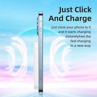 REMAX RPP-65 10000mAh Power Bank Magnetik Nirkabel 15W Pengisi Daya Nirkabel PD 20W Pengisian Cepat Charger Portabel untuk Perjalanan Luar Ruangan