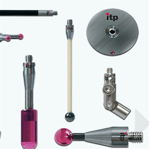 Sonde sphérique en forme d'étoile ITP TH M5 S30 11 033 M5, pièce d'instrument en acier inoxydable, origine Allemagne - Product Image 4