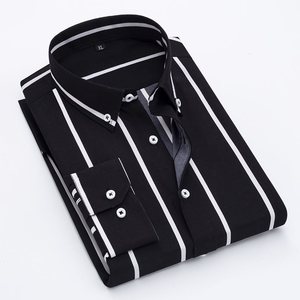 <span class=keywords><strong>Camicia</strong></span> da <span class=keywords><strong>uomo</strong></span> <span class=keywords><strong>a</strong></span> maniche lunghe <span class=keywords><strong>a</strong></span> <span class=keywords><strong>righe</strong></span> <span class=keywords><strong>camicia</strong></span> da <span class=keywords><strong>uomo</strong></span> di buona qualità, - Product Image 6