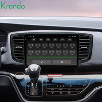 Layar Radio Mobil Sistem Android Krando 10.36" untuk Honda Odyssey 2015-2018, Stereo Android, GPS, Multimedia, Wireless Carplay, 4G WIFI