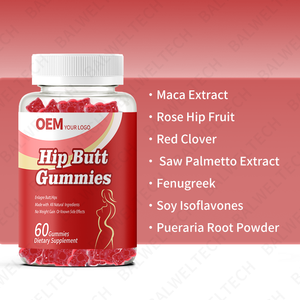Gomitas Orgánicas para Cadera y Glúteos de Marca Privada OEM, Gomitas de Maca para Aumento de Cadera, Dulces para Agrandar Cadera - Product Image 2