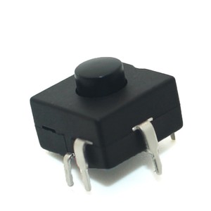 Mini Side 3 pin nút chuyển đổi 12x12mm tự khóa chuyển đổi 2on-1off Đèn pin chuyển đổi - Product Image 1