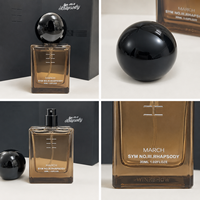 Coffret Cadeau Parfum Homme Luxe WOODY Spicy Oud Pepper Amber Onyx Trio Collection 100ml – Présentoir de Vente au Détail