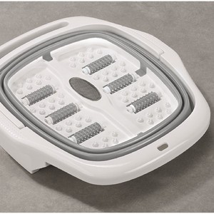 Foot Bath Basin Plastic Foldable With Massage Rollers For Home Use - Product Image 2