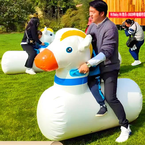 Profitez de la vente flash : Jeux gonflables de saut en forme de <span class=keywords><strong>poney</strong></span> blanc pour activités de team building, pour enfants/adultes, divertissement en plein air, en PVC, garantie 3 ans - Product Image 1