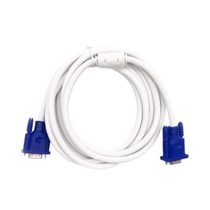 VGA Cable Male To Female 1.5 30 Meters Copper Clad Steel Wire White With Blue Head For Computer Monitor Projector Connection - Product Image 3