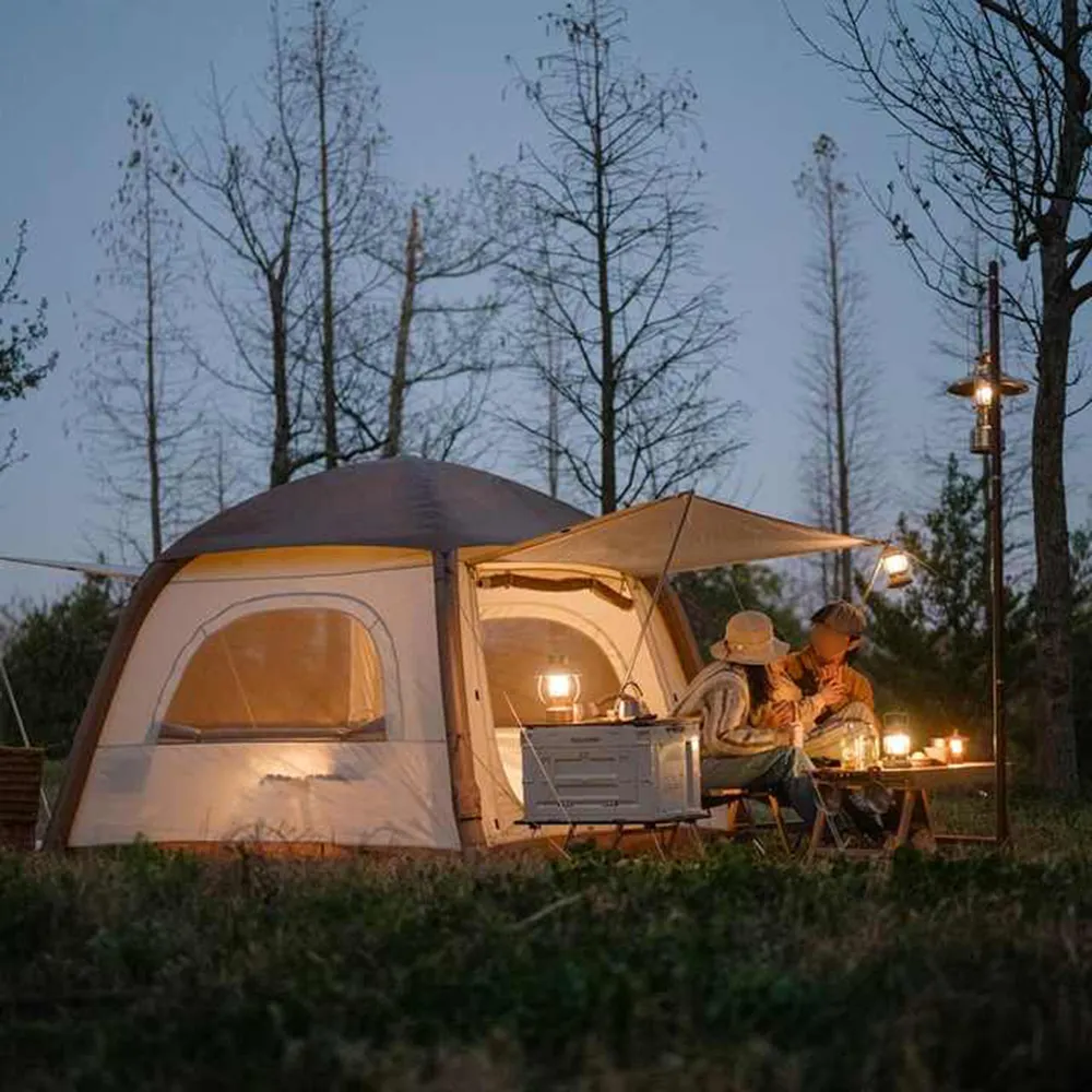 Maré ar apertado oxford material inflável dome barraca inflável do ar para viagens