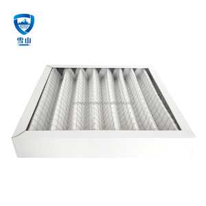 Tùy chỉnh HVAC Bảng điều chỉnh Bộ lọc không khí trước khi thanh lọc không khí Bộ lọc xếp li AC lò Bộ lọc không khí - Product Image 4