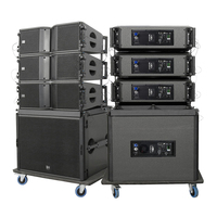 Système de sonorisation pour concert avec enceinte Line Array Ka208 double 8 pouces et caisson de basses actif Ka18 18 pouces