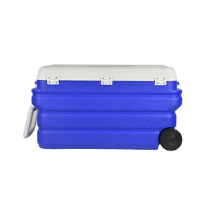 <span class=keywords><strong>Badu</strong></span> 90L/85QT boîte de refroidissement de glace de Camping de pêche en plein air grands refroidisseurs rotomoulés avec roues - Product Image 2