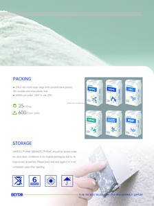 Produits chimiques de construction Éther d'éther de méthylhydroxyéthylcellulose Additifs de <span class=keywords><strong>mortier</strong></span> Mhec Éther de cellulose Mhec chimique MEC112(S) - Product Image 5