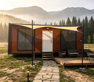 Economical Fast Assemble Container House Prefab Modular Bungalow with Kitchen Bathroom CE Approved for Camping Glamping Villa - Product Image 3