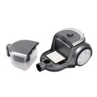 Aspirateur vertical sans sac cyclonique puissant 2000W, OEM/ODM d'usine