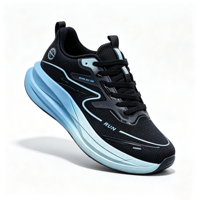 Chaussures de course professionnelles pour hommes, baskets légères et tendance, semelle souple, respirantes, chaussures de sport / OEM ODM personnalisées en gros
