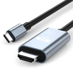 8K USB C to HDTV Cable Type C to HD2.1 HDR HDTV Compatible for MacBook Pro/Air iPad 2022 iMac Surface XPS Galaxy S22/S21