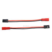 Interrupteur de contrôle de lumière LED pour voiture RC, 30cm, connecteur JST, fils pour chenille axiale SCX10 90046 HSP Tamiya Traxxas TRX4 RC