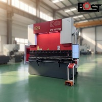 Presse plieuse hydraulique CNC BOST Syntec 730BA à 4+1 axes pour le pliage de tôles, métaux, alliages et fer – Excellent rapport qualité-prix