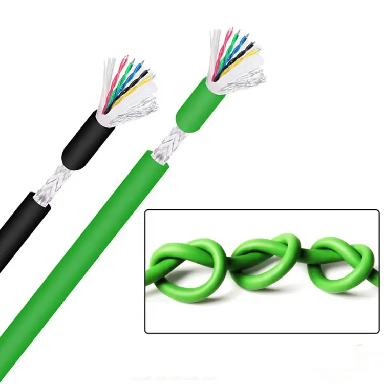chainflex control cable CF130 PVC 4*2.5 Flexible Cable manufacturer