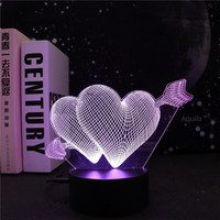 Lampe LED Guangli 16 RGB avec designs personnalisés, télécommande pour enfants, lumière de nuit 3D en acrylique rechargeable pour la décoration de la maison