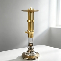 Chicha de luxe grande taille en aluminium avec technique de laque, style moderne
