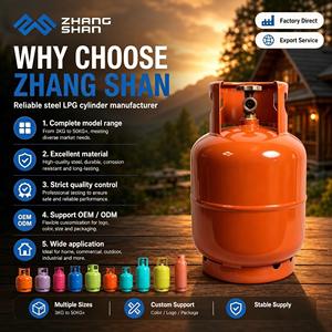 Zhangshan 15 kg Cilindro <span class=keywords><strong>de</strong></span> gas GLP reciclable Cilindro <span class=keywords><strong>de</strong></span> gas <span class=keywords><strong>de</strong></span> baja presión <span class=keywords><strong>de</strong></span> <span class=keywords><strong>butano</strong></span> vacío para acampar Cocina al aire libre - Product Image 3