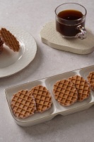 SAMAH Gaufres de patate douce violettes, collation saine, 18g x 20 pièces, faible indice glycémique, sans huile, cuit au four, riz coréen, cadeau idéal
