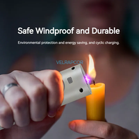 Briquet électrique de luxe personnalisé 2024, rechargeable par USB, 3000 lumens, coupe-vent, arc plasma, pour barbecue, cuisine, cigarettes