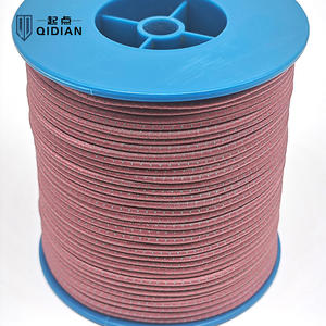 Cordon de choc élastique marron personnalisé réglable 2mm 3mm 4mm 5mm Latex Polyester réflexion cordon personnalisé serrures à bascule cordon élastique - Product Image 2