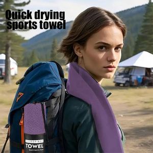Fitness Yoga Swimming Custom Logo Lightweight Multi-color Polyester Microfiber <b>Quick</b> <b>Dry</b> Sports <b>Towel</b> - Product Image 3