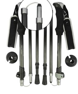 5 sections <span class=keywords><strong>Ultra</strong></span> léger 100% fibre <span class=keywords><strong>de</strong></span> carbone EVA poignée pliable bâtons <span class=keywords><strong>de</strong></span> Trekking <span class=keywords><strong>marche</strong></span> <span class=keywords><strong>nordique</strong></span> randonnée bâton <span class=keywords><strong>de</strong></span> course - Product Image 3