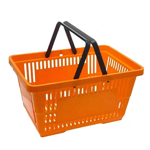 Cestino per <span class=keywords><strong>la</strong></span> <span class=keywords><strong>Spesa</strong></span> in Plastica Colorato Personalizzabile per Supermercati e Negozi - Product Image 2