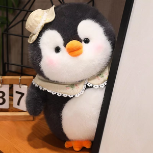 ตุ๊กตาเพนกวินน่ารัก ของเล่นตุ๊กตาผ้าโพลีเอสเตอร์นุ่ม ตุ๊กตากอดนอน ตุ๊กตาเด็ก ของขวัญวันเกิดและเทศกาลสำหรับเด็กชายและเด็กหญิง - Product Image 4