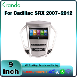 Krando 9 "estilo <span class=keywords><strong>Original</strong></span> <span class=keywords><strong>Android</strong></span> Unidad Principal para Cadillac SRX 2007 -2012 coche Multimedia GPS Radio pantalla inalámbrica Carplay 4G WIFI - Product Image 3