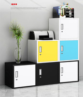 Casier polyvalent de rangement,, Cubes en métal, pour montage mural, petite armoire
