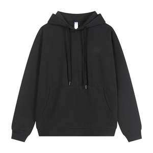 Le nouveau sweat à capuche minimaliste à manches longues et coupe ample de la marque de vêtements pour l'hiver - Product Image 4