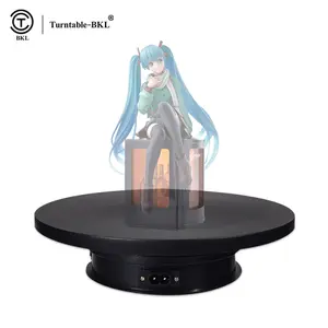New Quality 360 Degree Electric Rotating Platform 25cm Turntable-BKL Display Stand Photography Electric Photo Studio Accessories