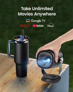 Proiettore portatile Dangbei <span class=keywords><strong>Freedo</strong></span> 1080P con Stand Home Theater 450 ISO Lumens Mini proiettore compatto con wi-fi Bluetooth - Product Image 3