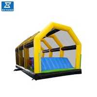 Parcours d'obstacles gonflable de piste de jeu gonflable 5k à vendre
