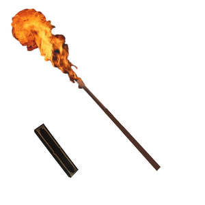 Varitas Mágicas Electrónicas con Efecto de Llama para Magia Escénica, Disfraces de Halloween, Accesorios de Cosplay con Efecto de Bola de Fuego y Llama Intermitente - Product Image 2