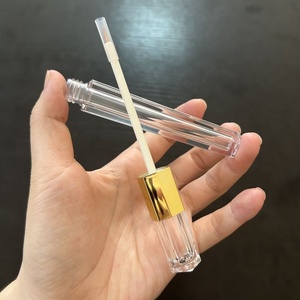 Tube d'eye-liner octogonal doré de luxe ISMAN 3 ml, flacon de mascara transparent AS, flacon de sérum pour la croissance des cils, vente en gros, étiquette privée - Product Image 4