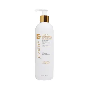 En Stock Marque privée Après-shampoing sans rinçage Produits de soins capillaires Nourrissant Réparateur Huile de noix de coco naturelle Après-shampoing sans rinçage