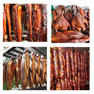 Fumoir commercial électrique automatique de machine de fumeur de saucisse de viande de SmokerGrill pour la machine à fumer de saucisse/<span class=keywords><strong>jambon</strong></span>/poisson/viande - Product Image 2