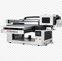 Mesin Printer UV Flatbed Industri CMYK+W+V 6090 Mesin Cetak UV untuk Akrilik Kaca Logam Kayu Casing Ponsel Langsung dari Pabrik