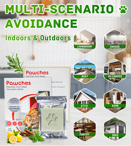 Patchs Répulsifs pour Chats avec Logo Personnalisé, <span class=keywords><strong>Huile</strong></span> <span class=keywords><strong>Essentielle</strong></span> Naturelle, Autocollants Dissuasifs pour Empêcher les Chats de Se Coller aux Meubles et aux Canapés - Product Image 2