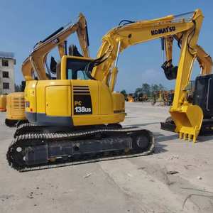 Excavadora Komatsu PC138 de segunda mano con pocas horas de trabajo, sistema hidráulico original para construcción - Product Image 4