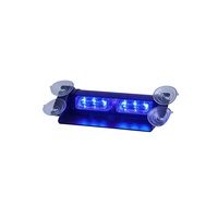 Luces estroboscópicas de advertencia de alta calidad, barra de luz de salpicadero, visor barato con ventosas
